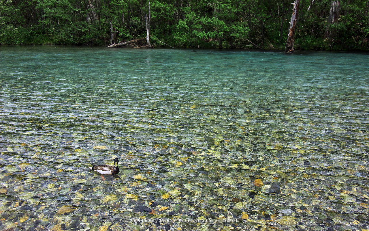 梓川の高画質・高解像度壁紙／Wallpaper of Kamikochi (1280×800)