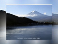 朝の富士山の高画質デスクトップ壁紙